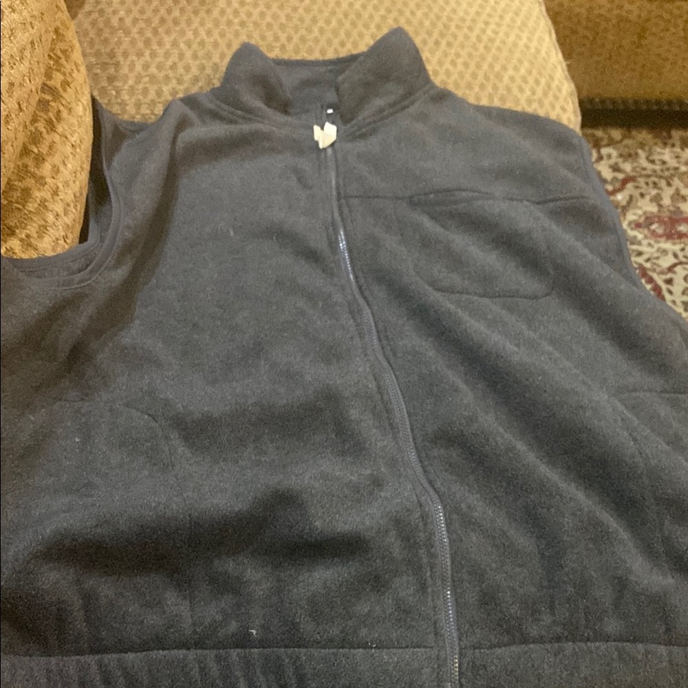 Old Navy Gray Fleece Vest